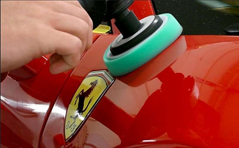 Ferrari полировка