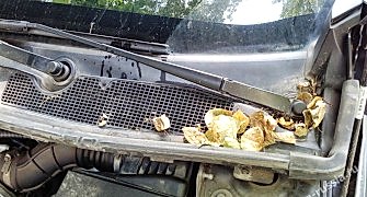 Чистка дренажа автомобиля