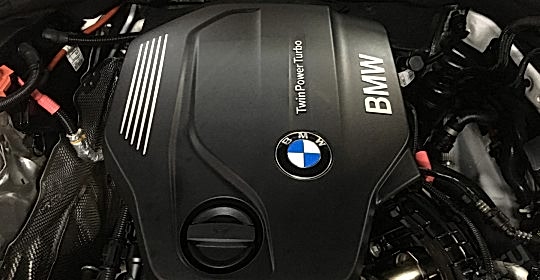Мойка двигателя BMW