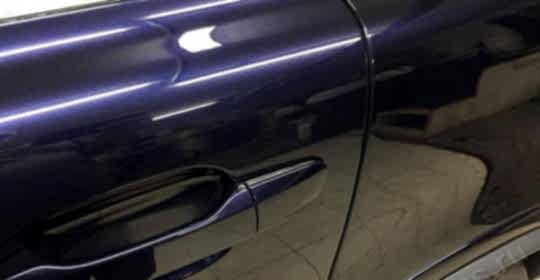 Полировка кузова Volvo XC90 и нанесение 3 слоев жидкого стекла