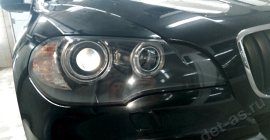 Полировка фар BMW X5